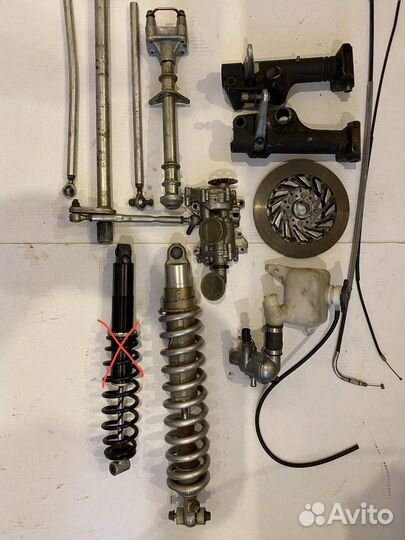 Пластик, железо на yamaha rs venture tf 2006