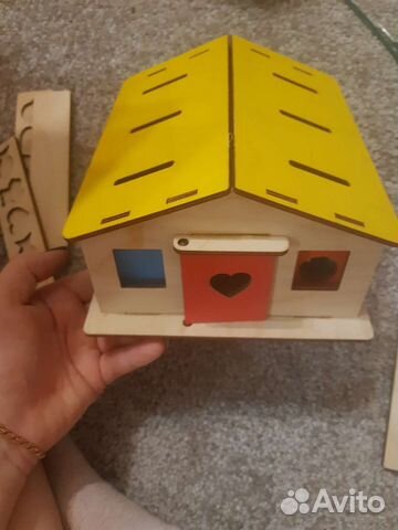 Деревянная игра/сортер