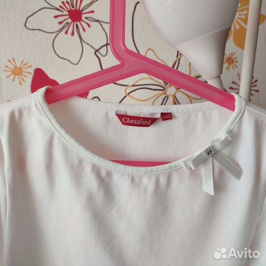 Блузка школьная для девочки 152