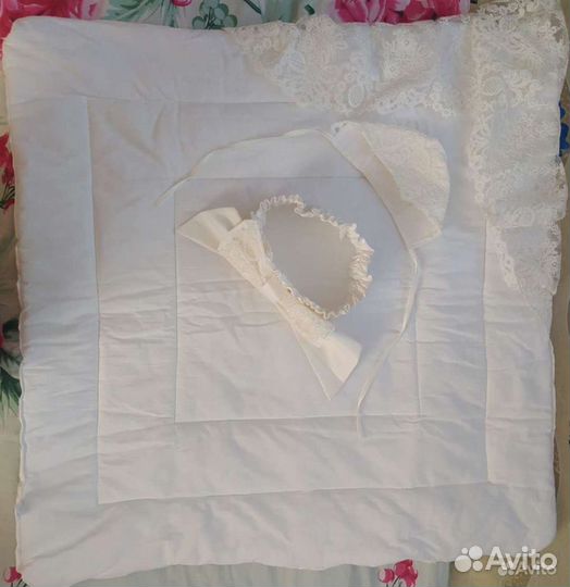 Конверт на выписку для девочки зима, весна, осень