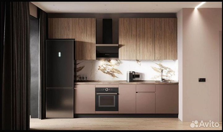 Кухня под потолок без первоначального взноса