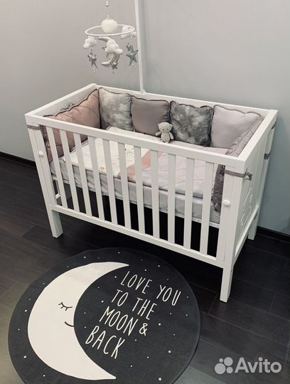 Детская кроватка Micuna Neus Relax + матрас