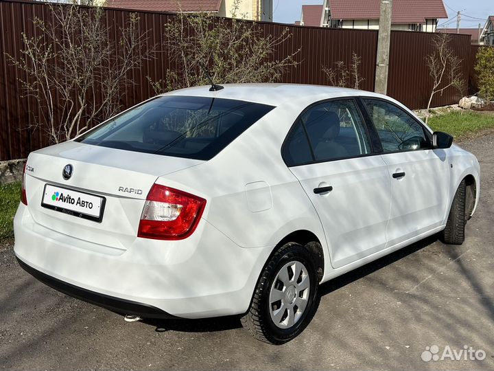 Skoda Rapid 1.6 МТ, 2017, 81 873 км