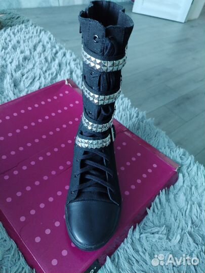 Кеды высокие женские новые 36 размер