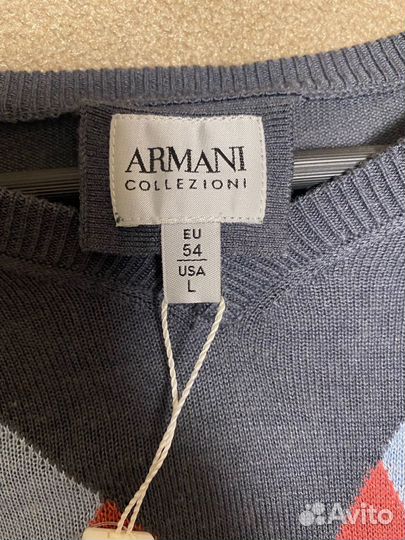 Джемпер armani оригинал мужской L