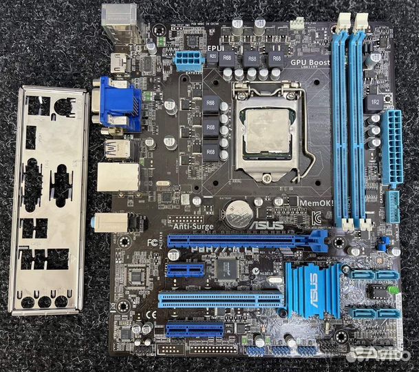 Материнская плата Asus P8H77-M LE+i5-2300