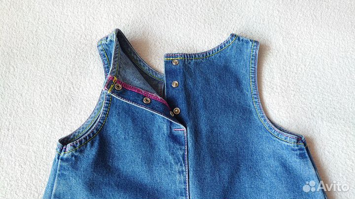 Джинсовый сарафан платье р.98 Gloria Jeans