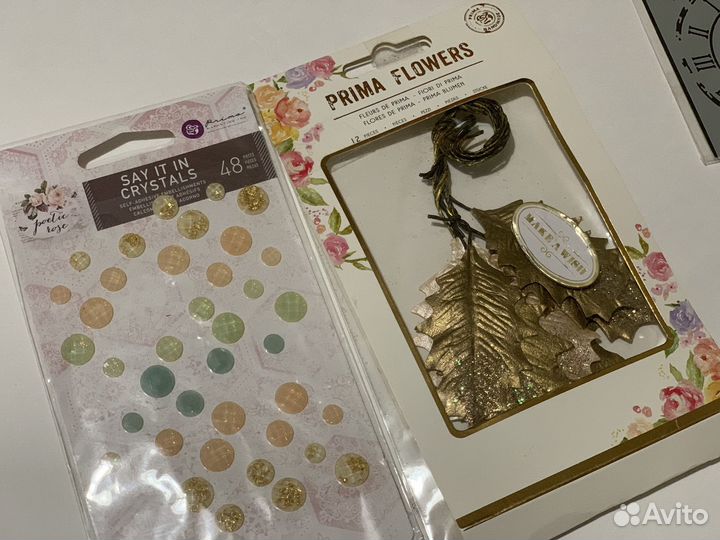 Декор для скрапбукинга товары для творчества