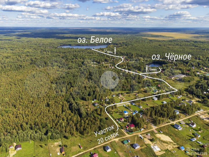Участок 20 сот. (СНТ, ДНП)