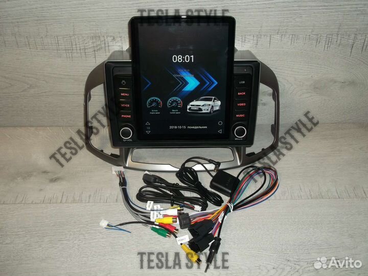 Магнитола Chevrolet Captiva Tesla Android GPS WiFi