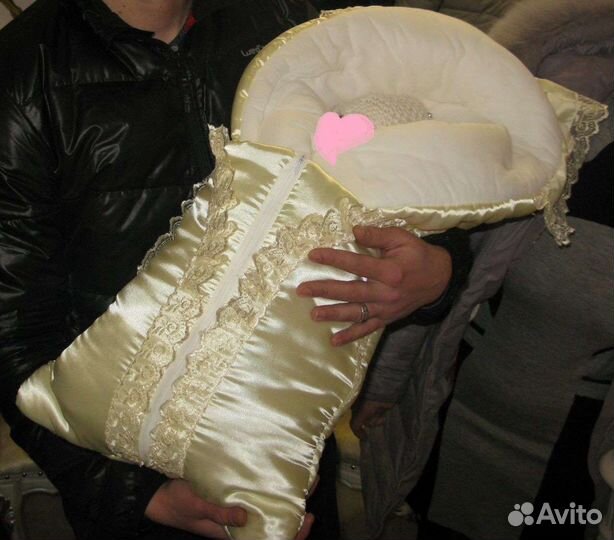 Конверт на выписку и одеяло, зимний