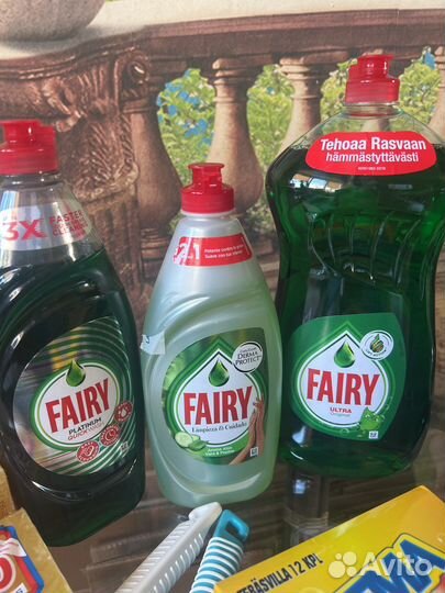Средсва для посуды Фэри