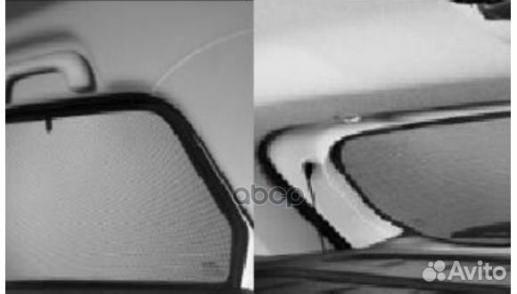 Комплект солнцезащитных шторок 7711821012 renault