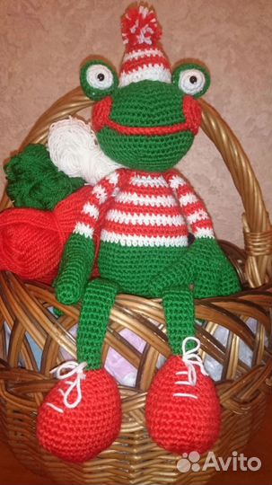 Вязаные игрушки ручной работы