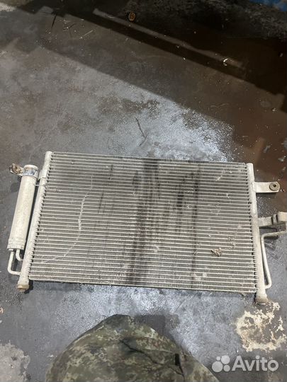 Радиатор кондиционера hyundai accent