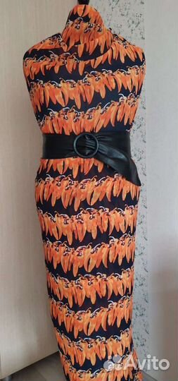 Ткань шифон c перчиками