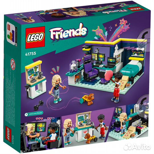 Конструктор lego Friends 41755 Комната Новы