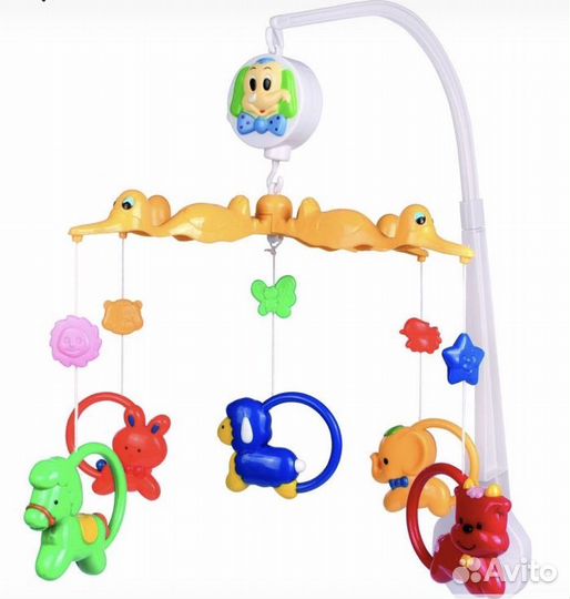 Мобиль в кроватку музыкальный
