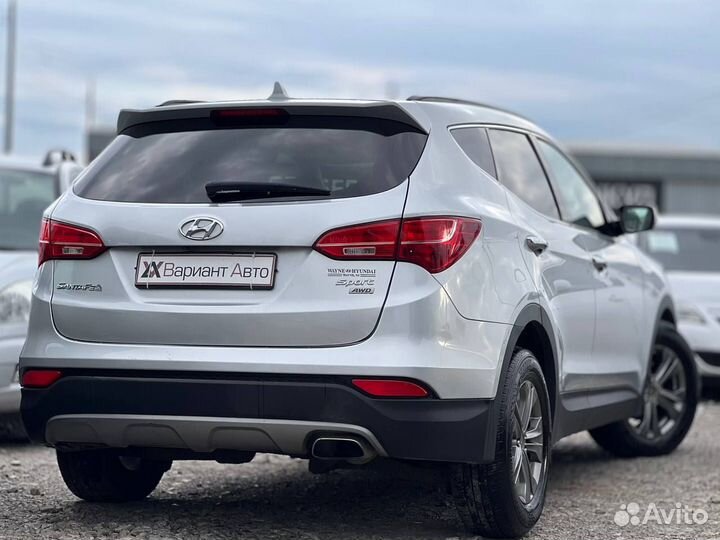 Hyundai Santa Fe 2.4 AT, 2014, 100 000 км