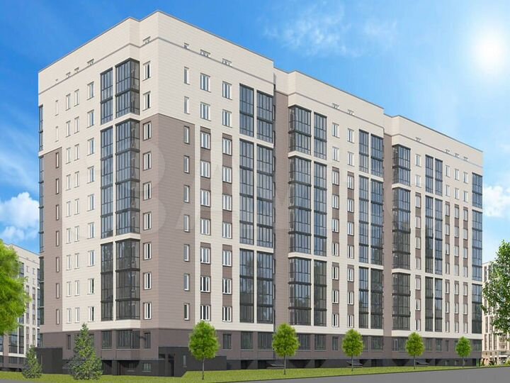 2-к. квартира, 49,5 м², 3/10 эт.