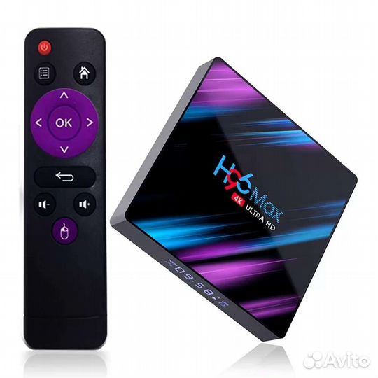 Android tv приставка h96 max 2- 16gb