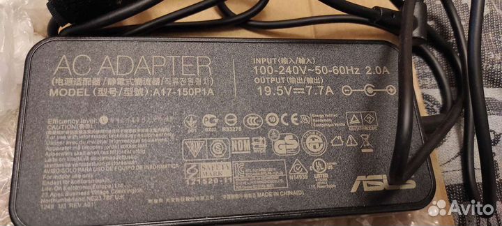 Адаптер/Зарядное устройство для ноутбука asus