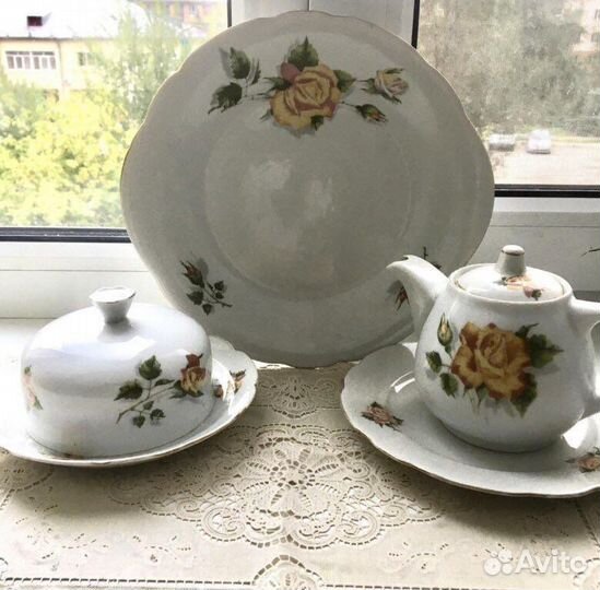 Чайник/блюдо/маслёнка/тарелка/Польша