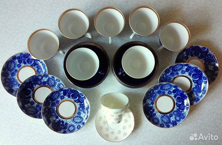 Хрусталь, фарфор лфз, ГДР 1950-70 гг