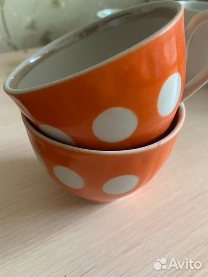 Чашки в горох СССР