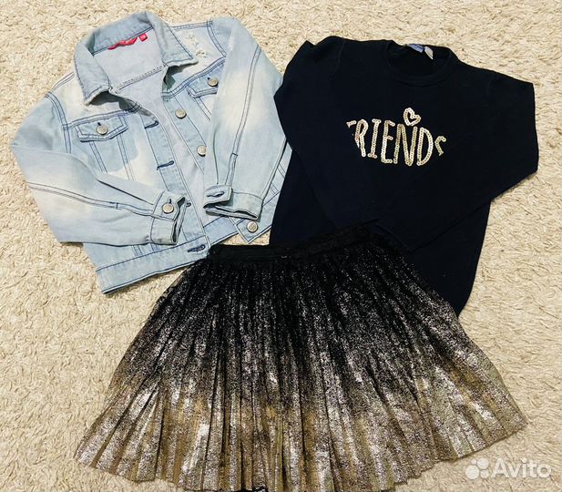Фирменные вещи пакетом 116-122