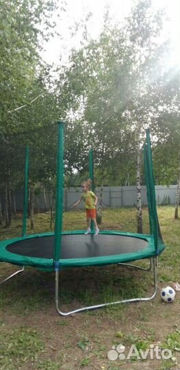 Батут с сеткой для детей в Кирове нагрузка 120 кг