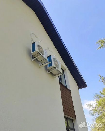 Установка Кондиционеров. Монтаж. Высотные работы