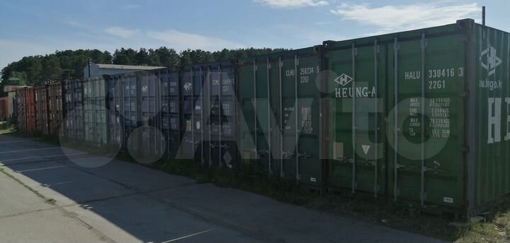 Склад, контейнер 15 м²