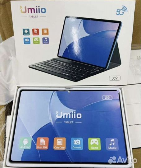 Планшет новый umiio x9