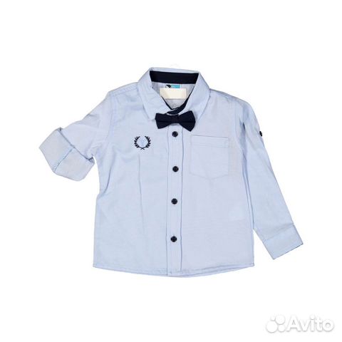 Рубашка с бабочкой для мальчика 92-134 Турция