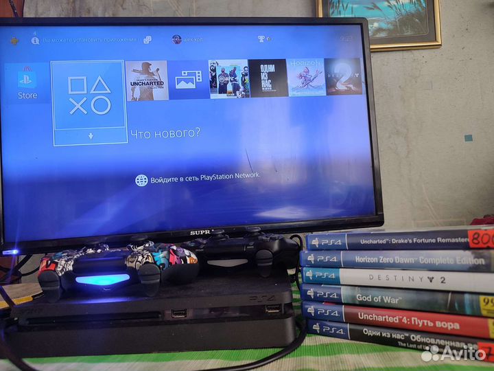 Продам PlayStation 4 на 500gb