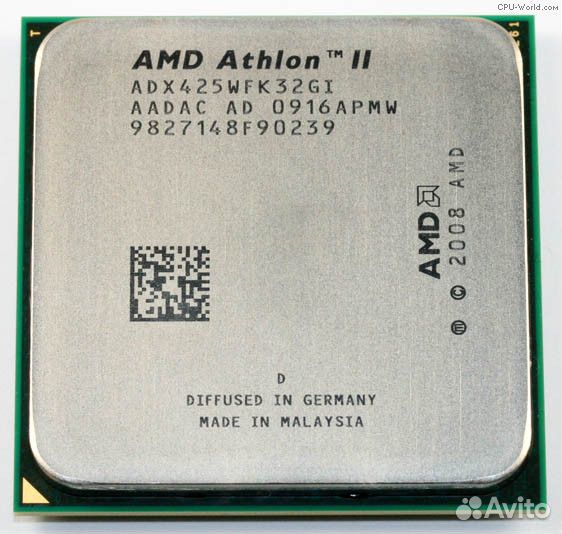 Процессор SAM3 AMD Athlon II X3 425 ADX425WFK32GI