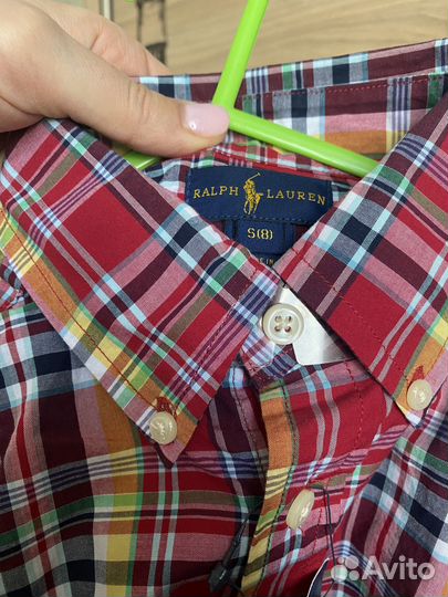 Ralph lauren рубашка для мальчика 134 см