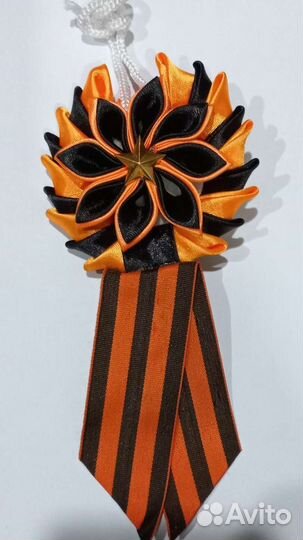 Георгиевская ленточка. Подвески в авто к 9 мая и д