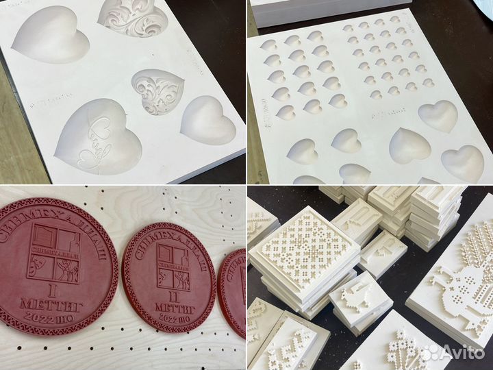 Фрезеровка мастер-моделей, матриц, мастер-форм