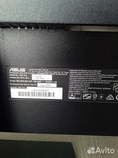Монитор Asus VA27E