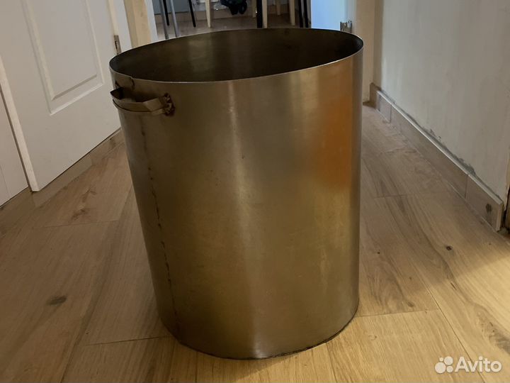 Большая кастрюля из нержавейки СССР