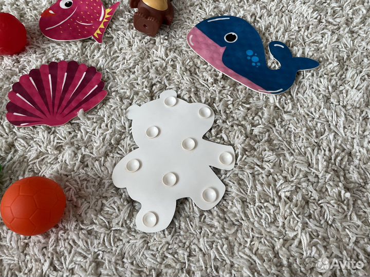 Игрушки Коврики - липучки для купания / ванны