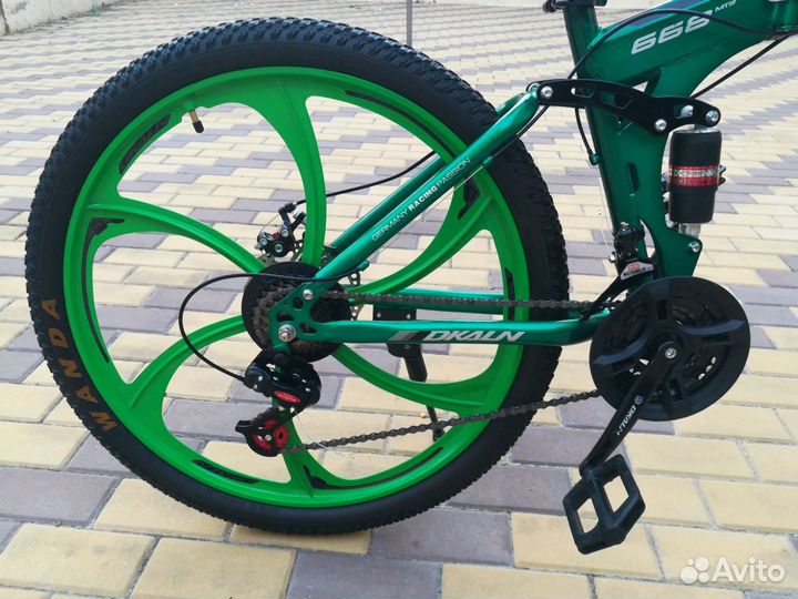 Велосипед складной практически новый