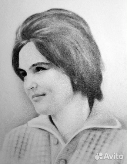 Портрет по фото ручная работа