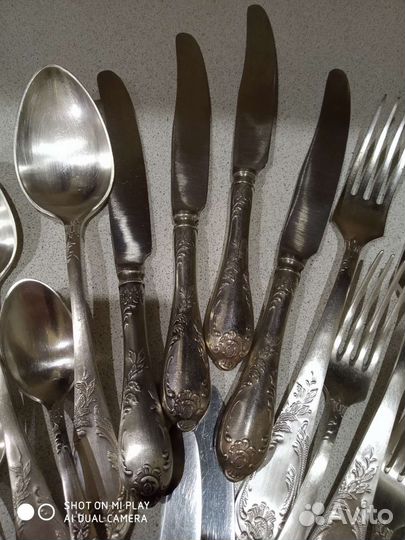 Набор мельхиор СССР 