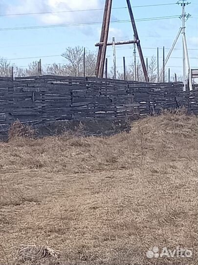 Забор на дрова