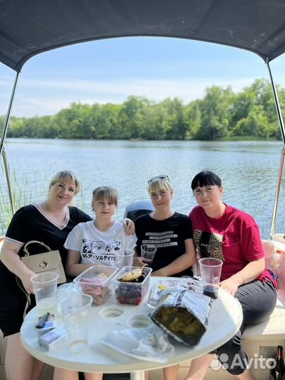 Аренда катера, прогулка с капитаном до 6 человек