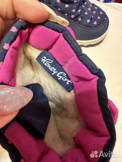 Сапожки для девочки