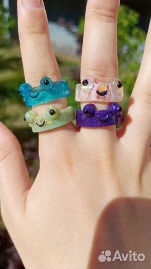Кольцо Лягушка
